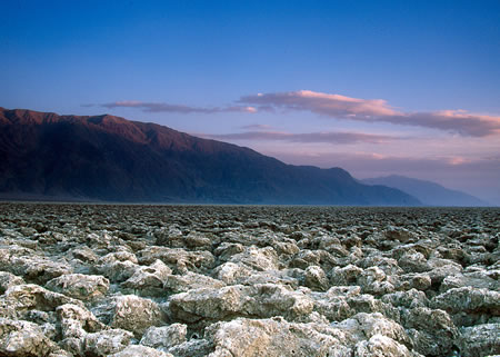 Copyright 2012: Robert J. Haines. The Devil's Golf Course in Death Valley, CA